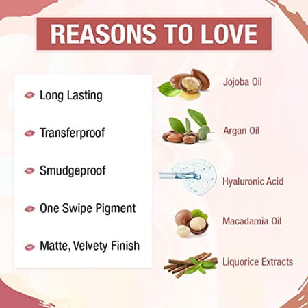 Tnw -The Natural Wash Matte Velvet Longstay Liquid Lipstick With Macadamia | Argan Oil - 04