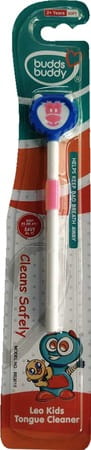 Buddsbuddy Kids Leo Tongue Cleaner 1pc - Blue