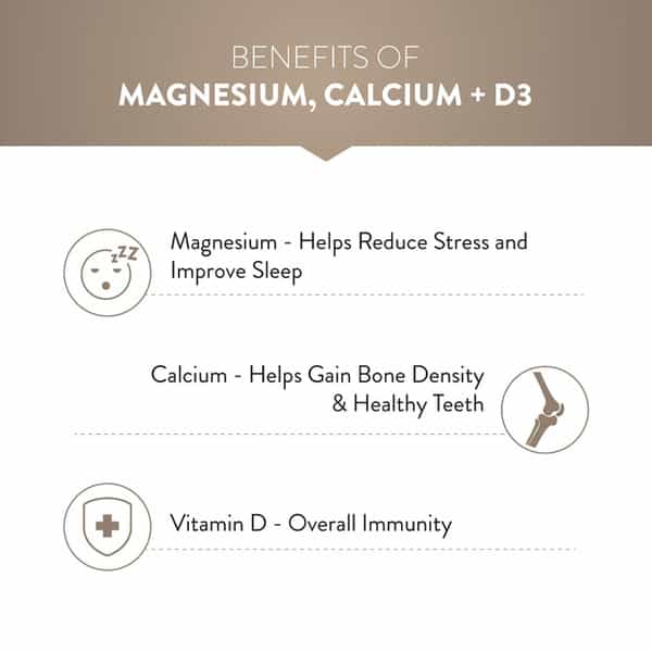 Swisse Ultiboost Magnesium Calcium + D3 Tablet 60 No's