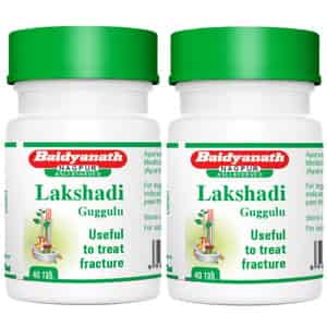 Baidyanath Asli Ayurved Lakshadi Guggulu 40 Tablets (pack Of 2)