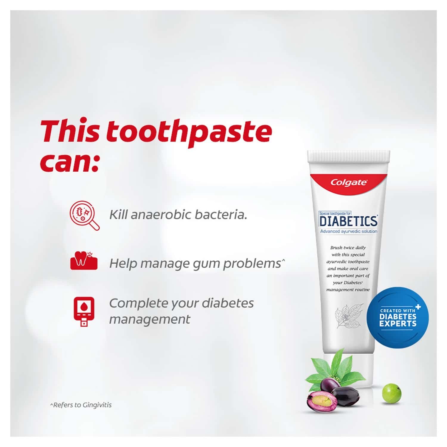 Buy COLGATE SPECIAL TOOTHPASTE FOR DIABETICS ADVANCED AYURVEDIC