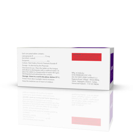 Lanpep 15mg Dt Strip Of 10 Tablets