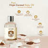 Nat Habit Pure Virgin Coconut Baby Massage Oil For Skin & Hair | 200Ml