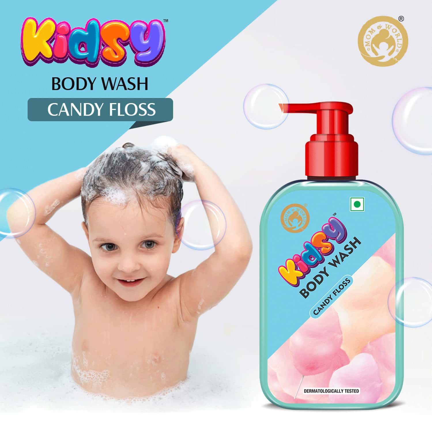 Buy MOM & WORLD KIDSYCANDY FLOSS BODY WASH NO TEARS NO SLS FOR KIDS PH