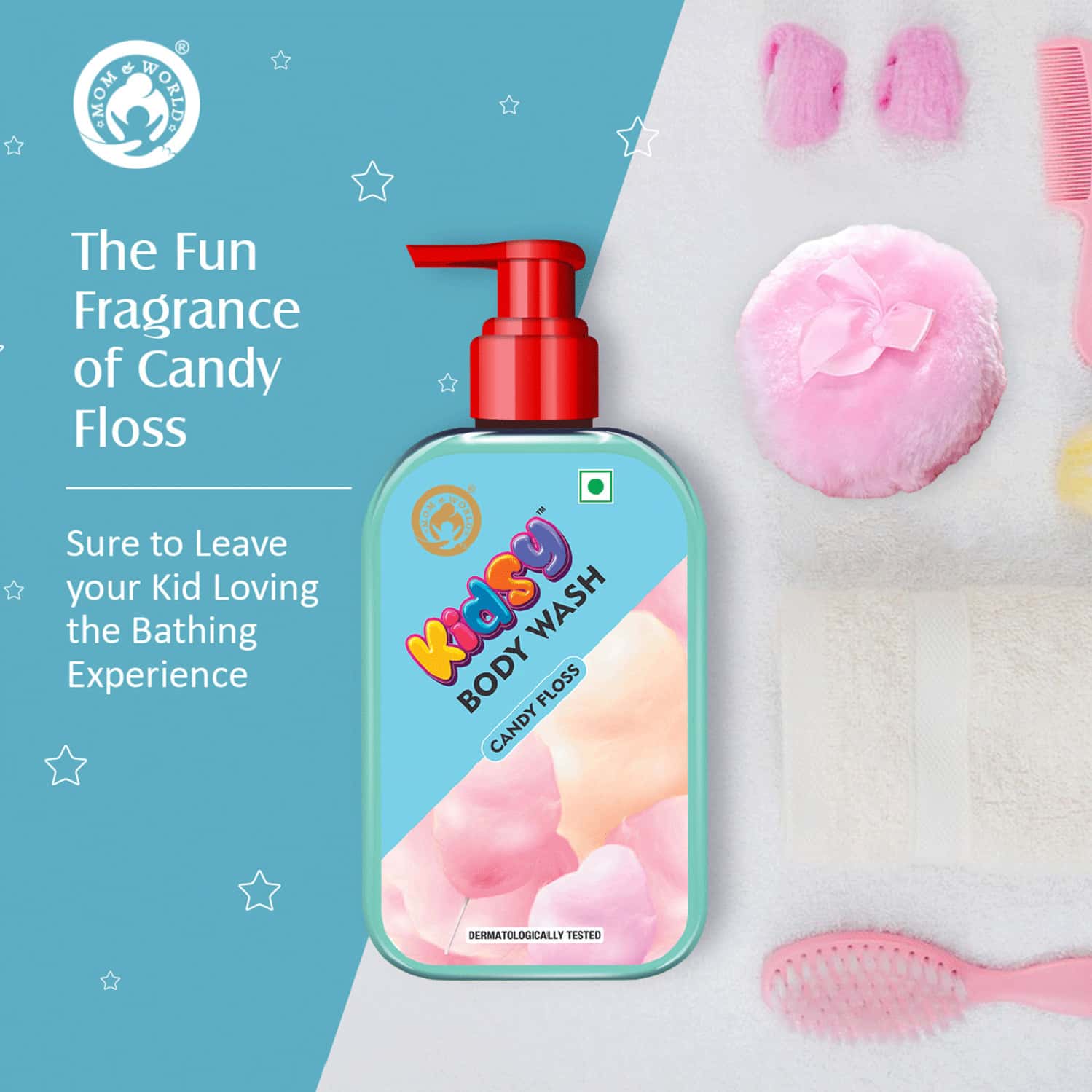 Buy MOM & WORLD KIDSYCANDY FLOSS BODY WASH NO TEARS NO SLS FOR KIDS PH