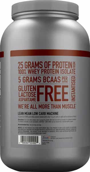 Isopure Low Carb 100% Whey Protein Isolate Powder - 3 Lbs 1.36 Kg Dutch Chocolate
