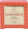 Khadi Natural Wine Grapefruit Lip Balm 5 G