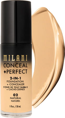 Milani Conceal + Perfect 2-In-1 Foundation + Concealer - Natural