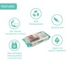 Bambo Nature Biodegradable Wet Wipes - 50 Wipes