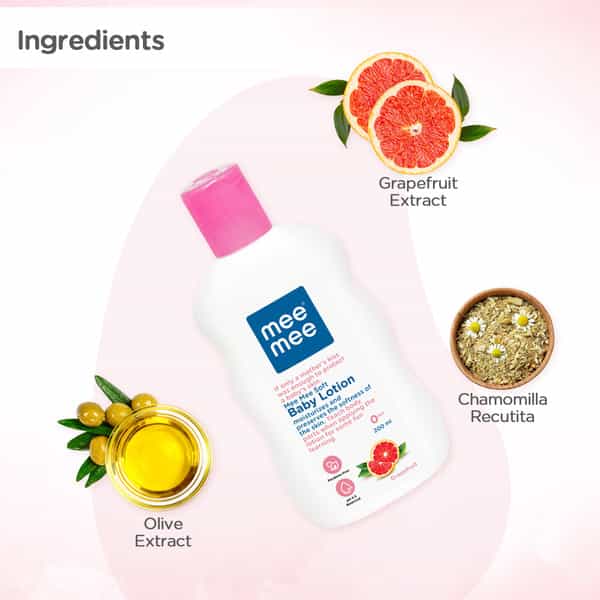 Meemee Chamomile Baby Lotion (200 Ml)