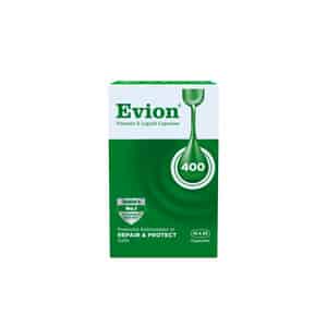 Evion 400mg | Vitamin E | Antioxidant To Repair & Protect Cells | Strip Of 20 Capsules