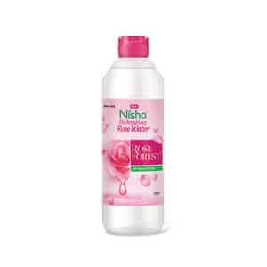 Nisha Refreshing Rose Water For Face 500ml | Rose Water Face Toner For All Skin Types