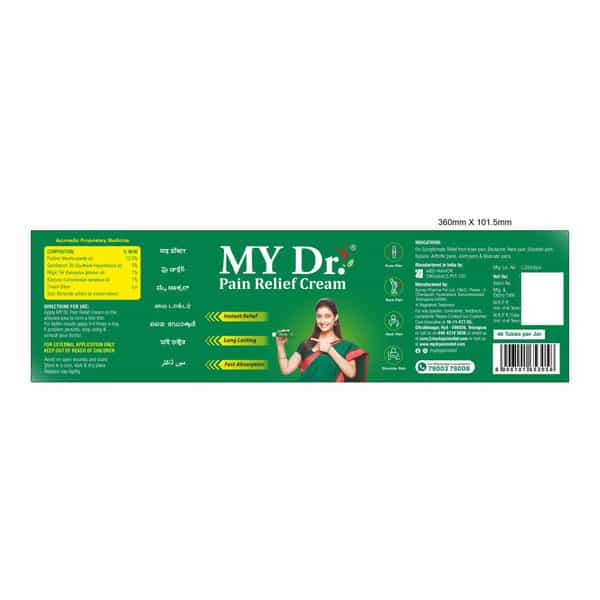 My Dr. Pain Relief Cream 5Gm - Pack Of 48