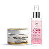 Tnw-The Natural Wash Combo With Papaya & Peptide Night Cream & Steam Distilled Rose Water
