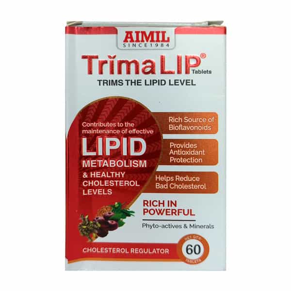 Aimil Trimalip | 60 Tablets | Improve Lipid Metabolism & Healthy Cholesterol Levels