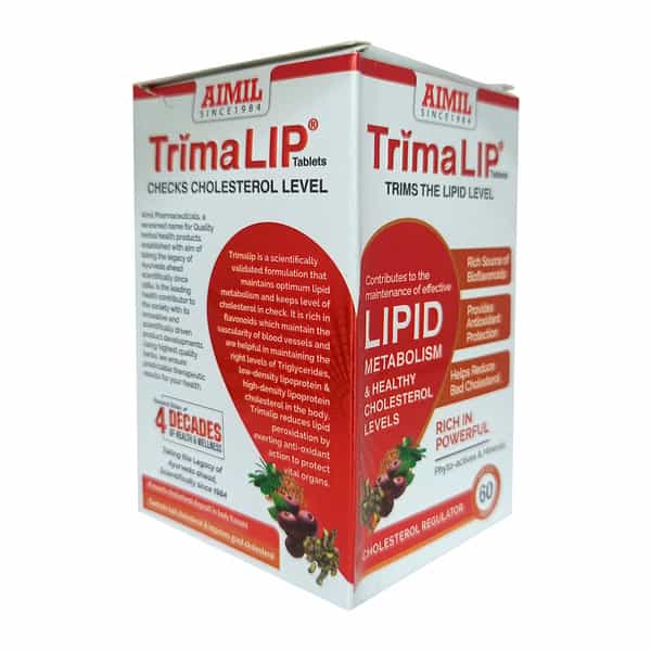 Aimil Trimalip | 60 Tablets | Improve Lipid Metabolism & Healthy Cholesterol Levels