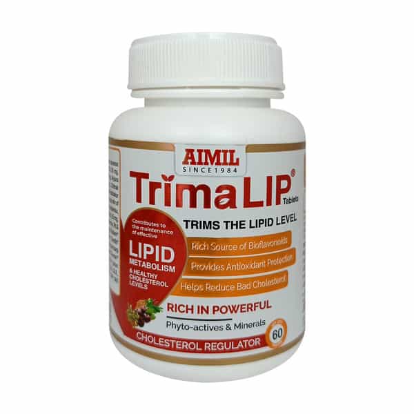 Aimil Trimalip | 60 Tablets | Improve Lipid Metabolism & Healthy Cholesterol Levels