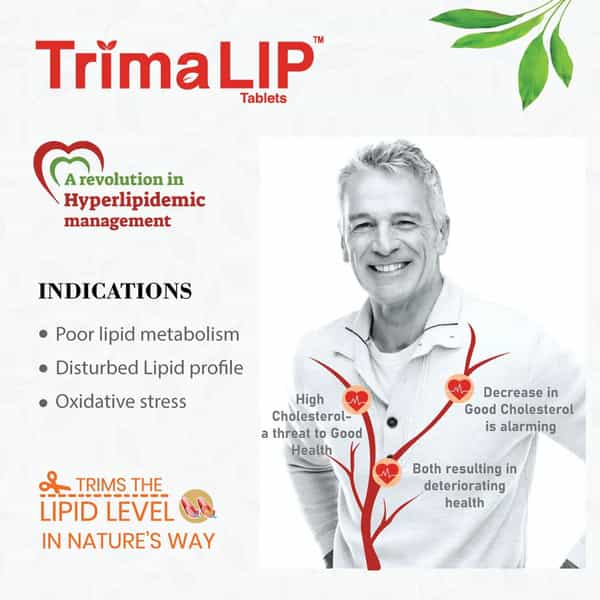 Aimil Trimalip | 60 Tablets | Improve Lipid Metabolism & Healthy Cholesterol Levels