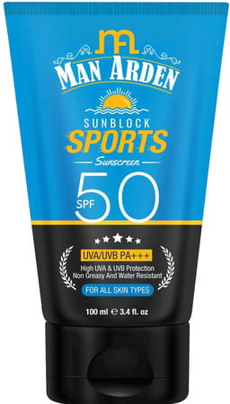 Man Arden Sunlit Grooming Combo-Face Scrub +Sunscreen +Peel Off Mask (100ml Each)