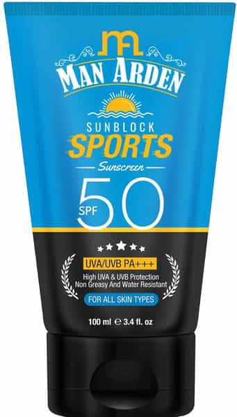 Man Arden Sunlit Grooming Combo-Face Scrub +Sunscreen +Peel Off Mask (100Ml Each)