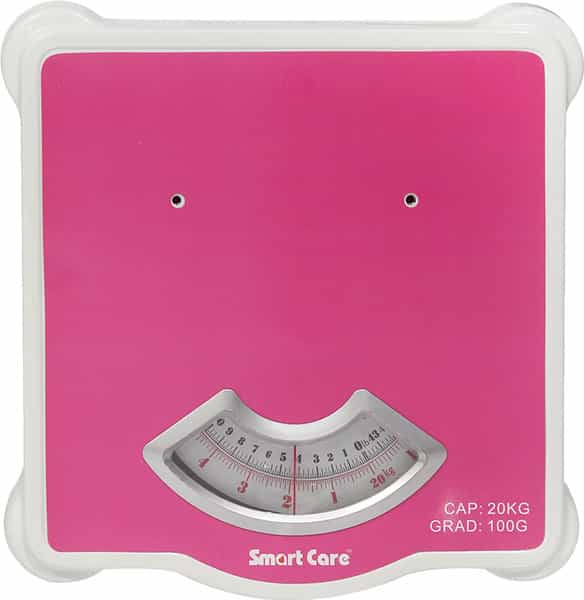 Smart Care Multi-Function Analog Baby Scale Measure Infant Capacity Pink