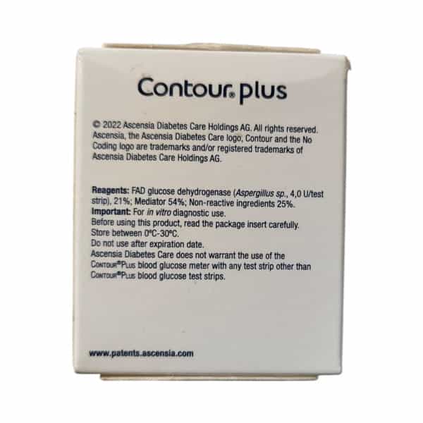 Contour Plus One | Test Strip | 25 No's