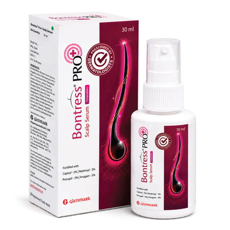 Bontress Pro+ Scalp Serum | 5% Capixyl | 3% Redensyl | 3% Anagain | 3% Procapil | 30 Ml