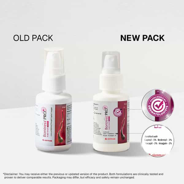 Bontress Pro+ Scalp Serum | 5% Capixyl | 3% Redensyl | 3% Anagain | 3% Procapil | 30 Ml