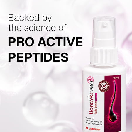 Bontress Pro+ Scalp Serum | 5% Capixyl | 3% Redensyl | 3% Anagain | 3% Procapil | 30 Ml