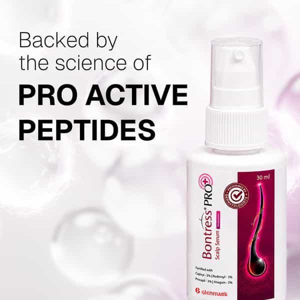 Bontress Pro+ Scalp Serum | 5% Capixyl | 3% Redensyl | 3% Anagain | 3% Procapil | 30 Ml