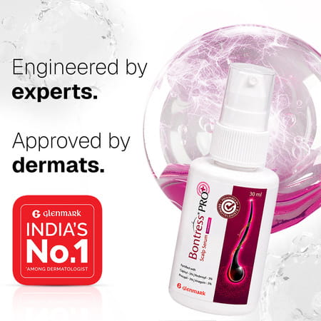 Bontress Pro+ Scalp Serum | 5% Capixyl | 3% Redensyl | 3% Anagain | 3% Procapil | 30 Ml