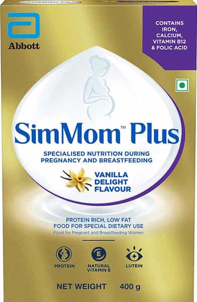 Simmom Plus Vanilla Delight Flavour | Box Of 400G