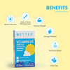 Bbetter Vitamin D3 60 Softgels Bottle