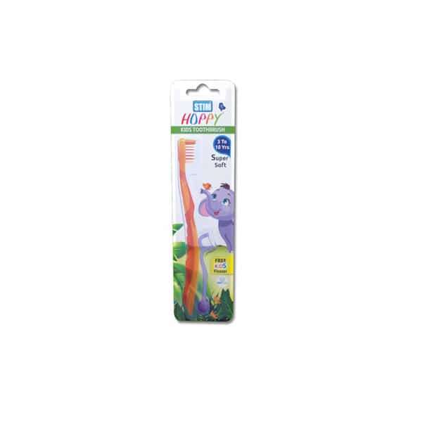 Stim Hoppy Kids Toothbrush : Pack Of 3 Extra Soft Toothbrush (Pack Of 3)