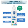 The Moms Co Natural Liquid Cleanser Neem & Soapnut Ext & Orange Fragrance 300Ml