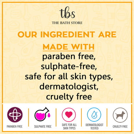 The Bath Store Lemon Zest Combo (Body Wash 300ml + Body Yogurt 200gm)