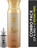 Ajmal Asher Cp Oil Alcohol-Free Attar 12ml For Unisex And Wisal Deodorant 200ml For Women