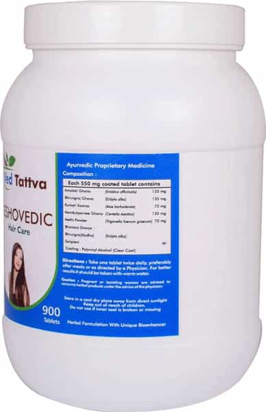 Ved Tattva Keshovedic 900 Tablets | Herbal Supplement For Hair Care (Pack Of 2)
