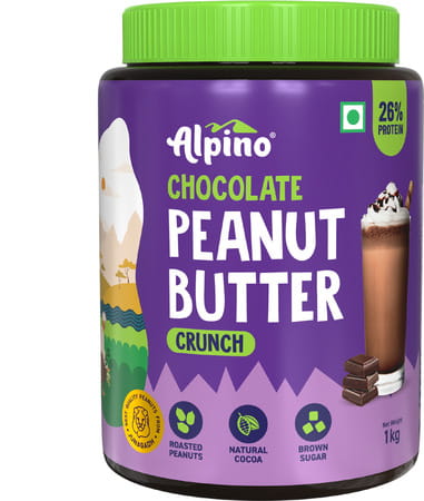 Alpino Chocolate Peanut Butter Crunch Jar 1 Kg