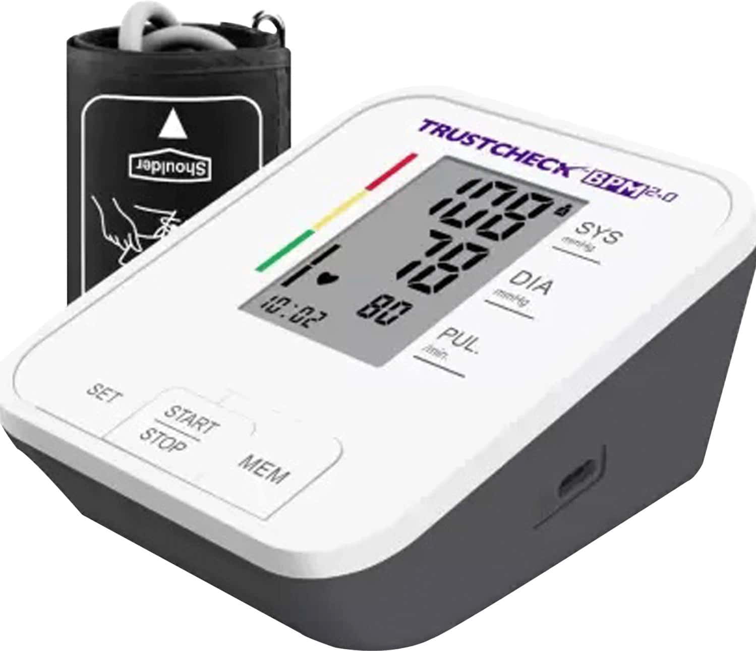 Buy TRUSTCHECK ARKRAY BLOOD PRESSURE MONITOR BPM2.0 & HEALTH