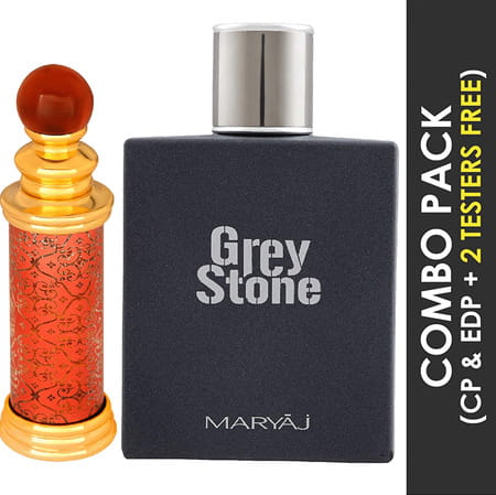 Ajmal Classic Oud Cp Oudh 10ml For Unisex And Maryaj Grey Stone Edp 100ml For Men