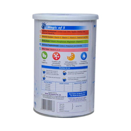 Graduate Vanilla Flavour Jar Of 200gm Oral Powder