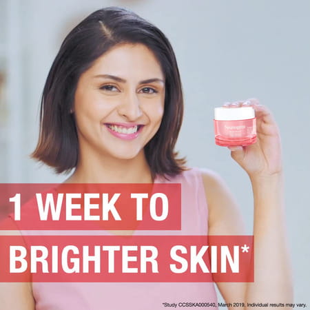 Neutrogena Bright Boost Gel Cream Face Moisturizer With Neoglucosamine - Improves Skin Tone(50 G)