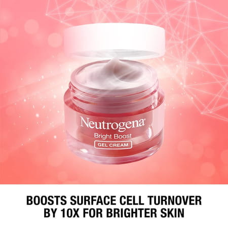 Neutrogena Bright Boost Gel Cream Face Moisturizer With Neoglucosamine - Improves Skin Tone(50 G)