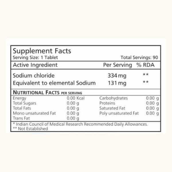 Progen Sodium | Slow Release | 333 Mg Of Sodium | 90 Tablets