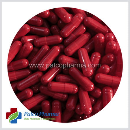 Patco Pharma - Size 00 Red Empty Gelatin Pill Capsule - Gluten Free | Diy Powder Filling.