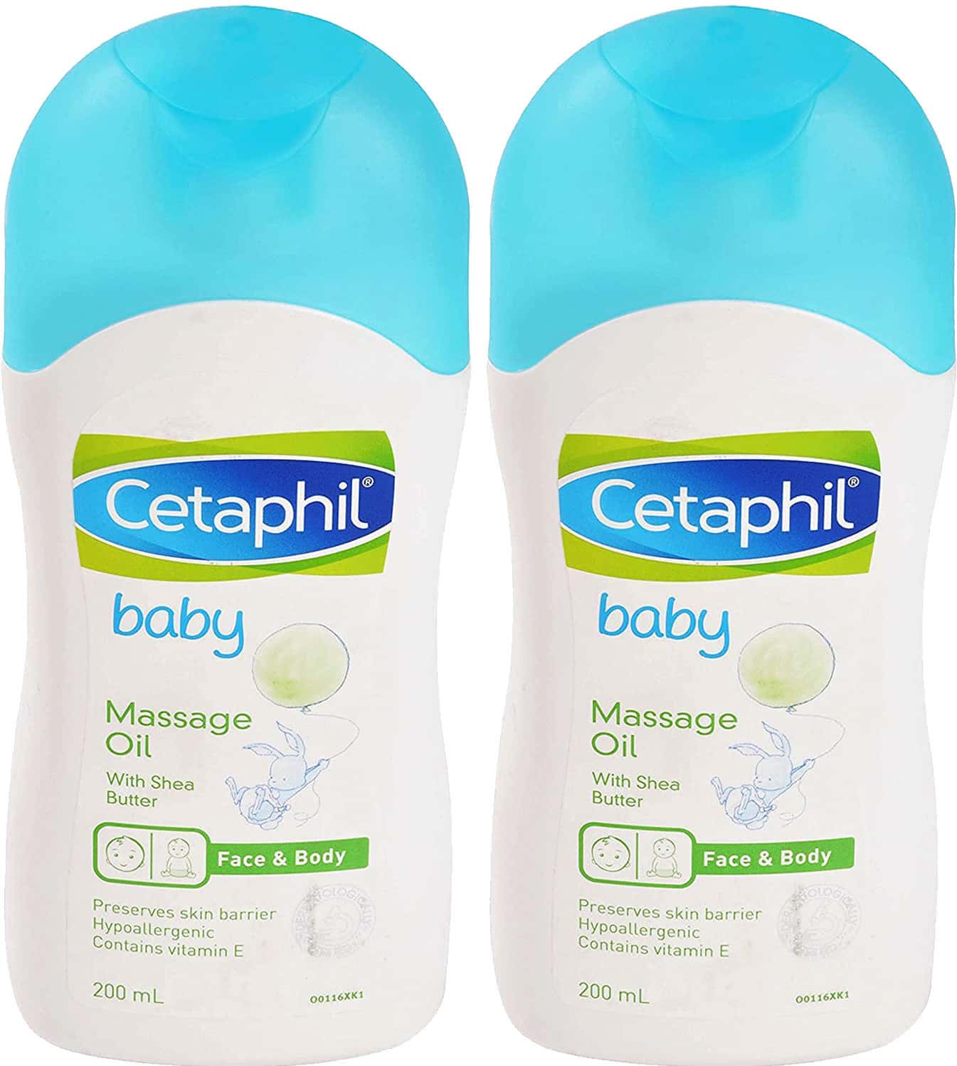 Buy CETAPHIL BABY MASSAGE OIL (200ML) PACK OF 2 Online & Get Upto 60