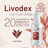 Livodex Drops Liver Health 30 Ml | Liver Health Supplement | Detox Liver| Fatty Liver (Pack Of 2)