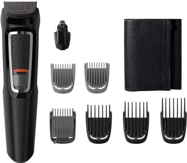 Philips 8-In-1 Multi Grooming Kit For Face And Hair (Mg3730/15)