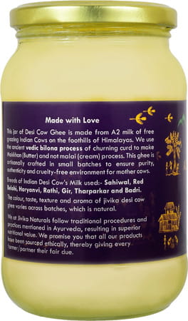 Jivika Naturals Desi Cow Ghee 500ml
